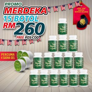 PROMOSI MERDEKA 15 BOTOL