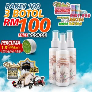 PAKEJ 3 BOTOL