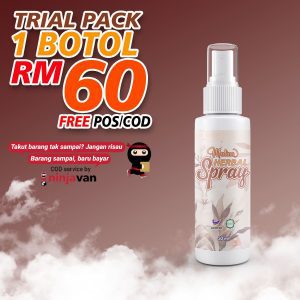 HERBAL SPRAY 1 BOTOL